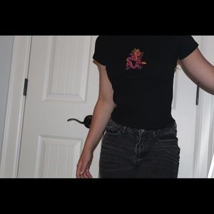 Dragon Crop Top